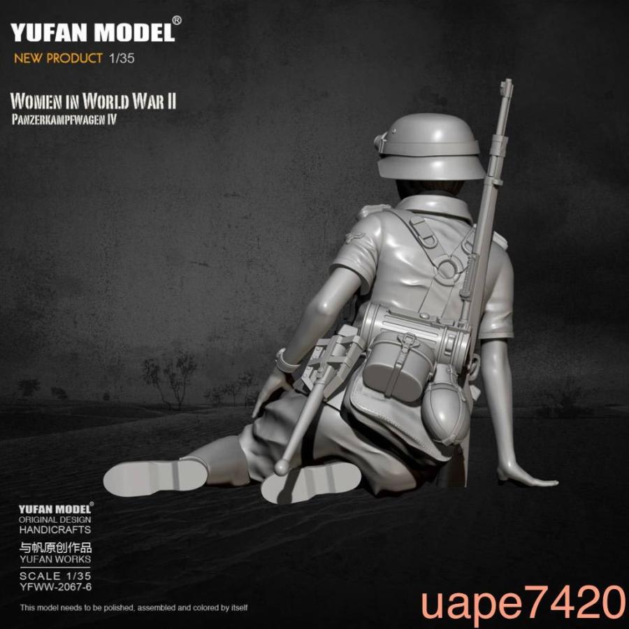 ガレージキット フィギュア 兵士 軍人 女性 1/35 未塗装未組立 ガレージキット フィギュア 兵士 軍人 女性 1/35 未塗装未組立