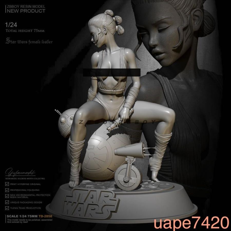 ガレージキット フィギュア スターウォーズ 約75mm 1/24スケール ガレージキット フィギュア スターウォーズ 約75mm 1/24スケール