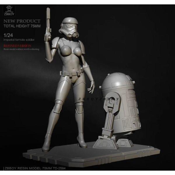 ガレージキット 1/24 スケール 75mm TD-2684 未塗装未組立 レジン