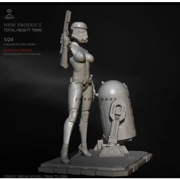 ガレージキット 1/24 スケール 75mm TD-2684 未塗装未組立 ガレージキット 1/24 スケール 75mm TD-2684 未塗装未組立