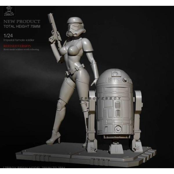 ガレージキット 1/24 スケール 75mm TD-2684 未塗装未組立 ガレージキット 1/24 スケール 75mm TD-2684 未塗装未組立