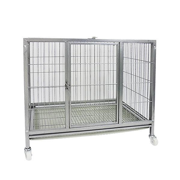 ペットケージ ペットサークル キャスター付き 犬小屋 扉付き 折りたたみ ペット 小 中型犬用 ゲージ スチール製 ペットショップ 素敵でユニークな