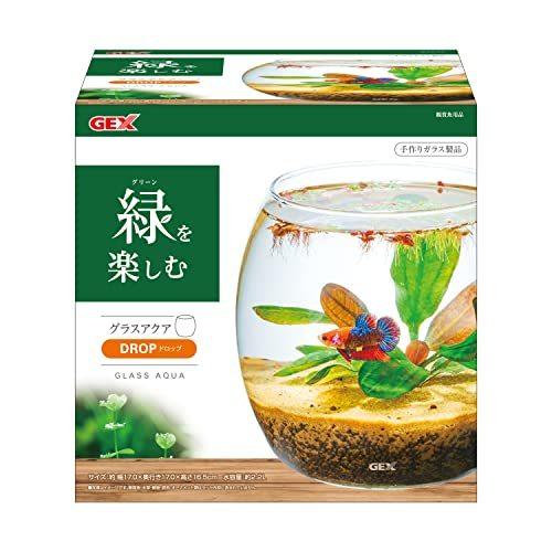 Gex Aquarium グラスアクア ドロップ N アクアリウム 小型水槽 水草 テラリウム 新しく着き