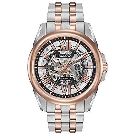 国産 Bulova 98a166 メンズステンレススチールツートーンブレスレットバンドブラックスケルトンウォッチダイヤル B01iu0d6ie オンラインショップ 港北 通販 Yahoo ショッピング 楽天ランキング1位 Www Ladislexia Net