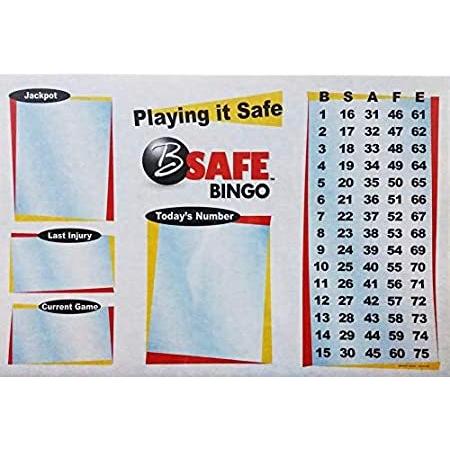 楽天1位 B Safe安全bingo Dry Eraseゲームポスター 時間指定不可 Www Doctor Plan Com