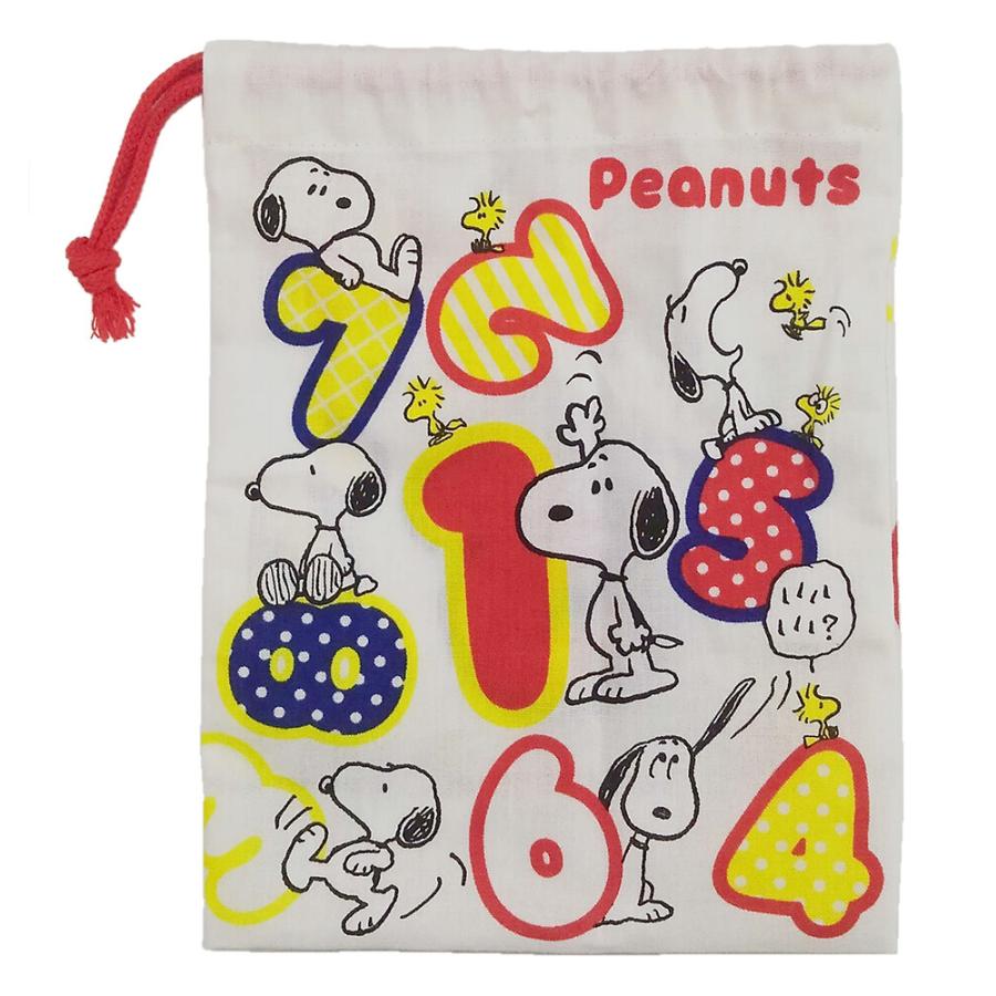 スヌーピー コップ袋 歯ブラシホルダー付きコップ袋 巾着 ナンバー Sn 6303 Online Shop 海風 通販 Yahoo ショッピング