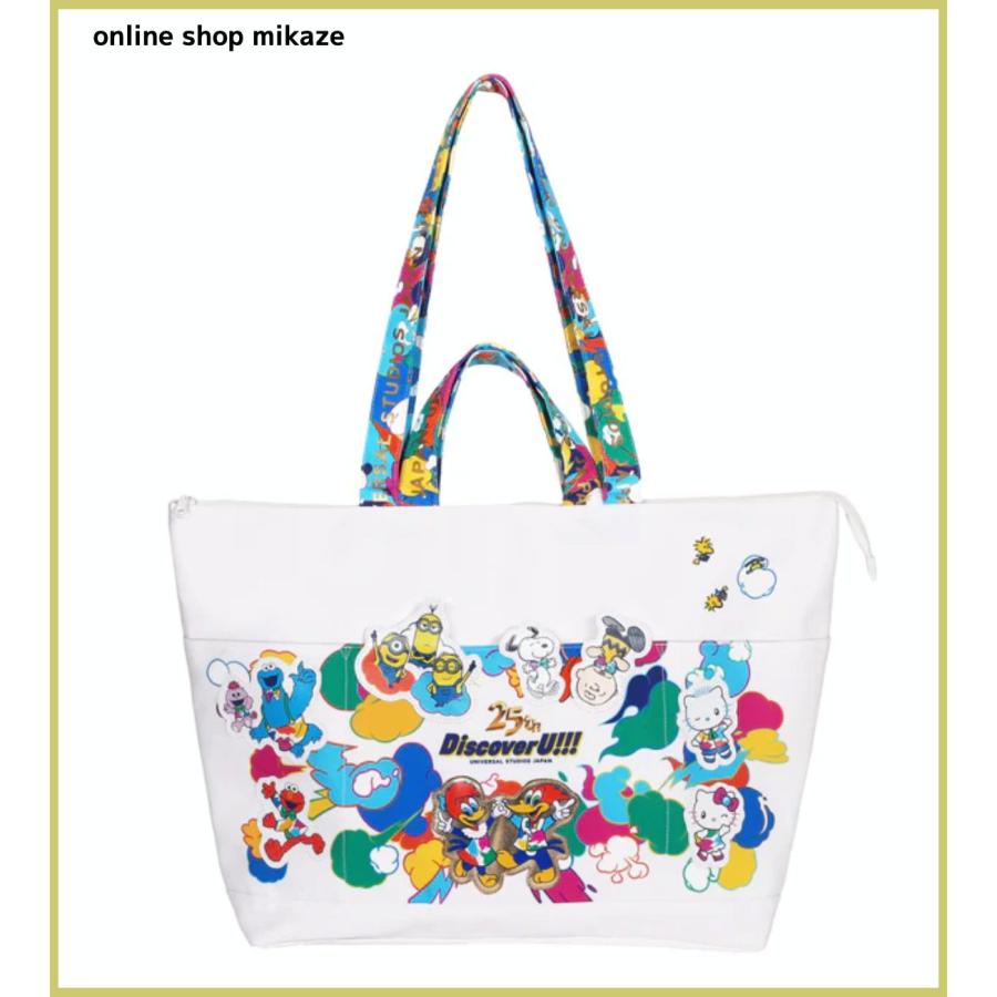 USJ 25周年 Discover U!!! トートバッグ お土産 グッズ 公式 : Online