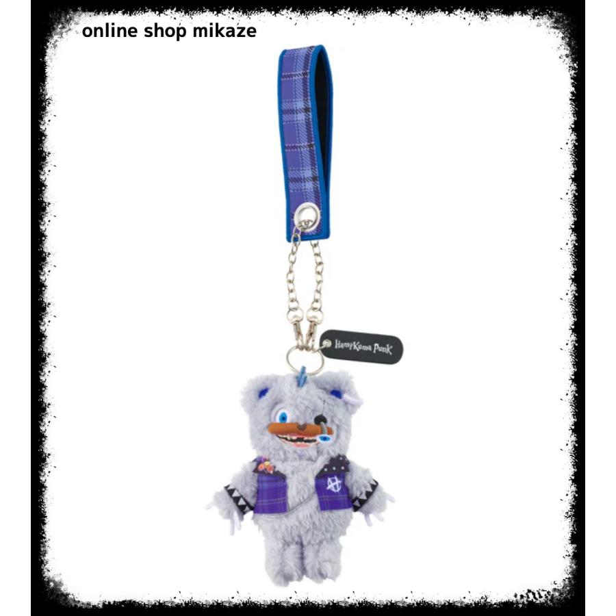 【新品タグ付】ユニバ ハミクマパンク ストラップ付きマスコットキーチェーン USJ ハロウィン2025 ハミクマパンク ストラップ付きマスコット