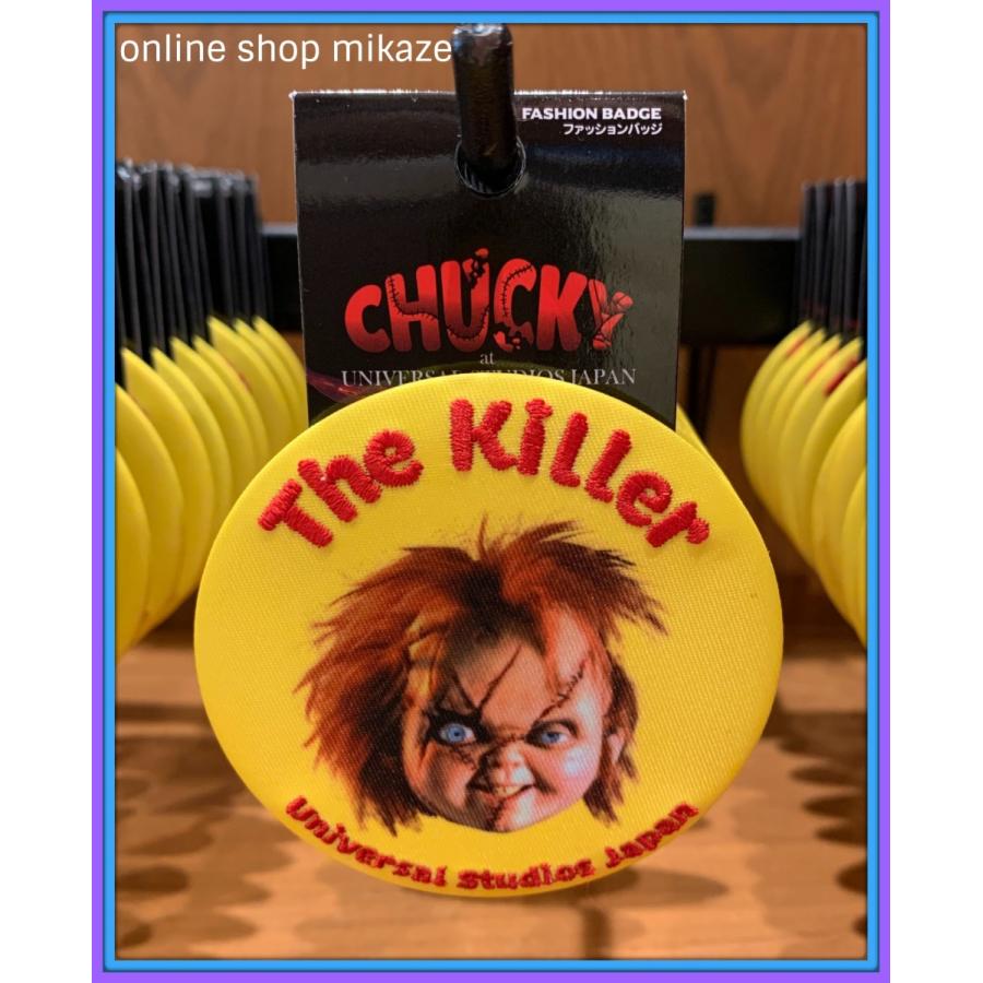 Usj ハロウィン チャッキー ファッションバッジ お土産 グッズ 公式 Usj Hw Chucky Badge Online Shop 海風 通販 Yahoo ショッピング