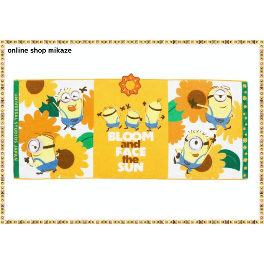 USJ ミニオン フェイスタオル BLOOM and FACE the SUN お土産 USJ ミニオン フェイスタオル BLOOM and FACE the SUN お土産