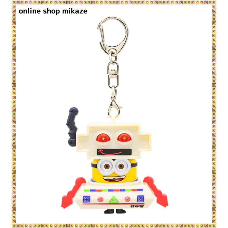 USJ ミニオン VILLAIN-CON 光るキーチェーン ボブ お土産 グッズ