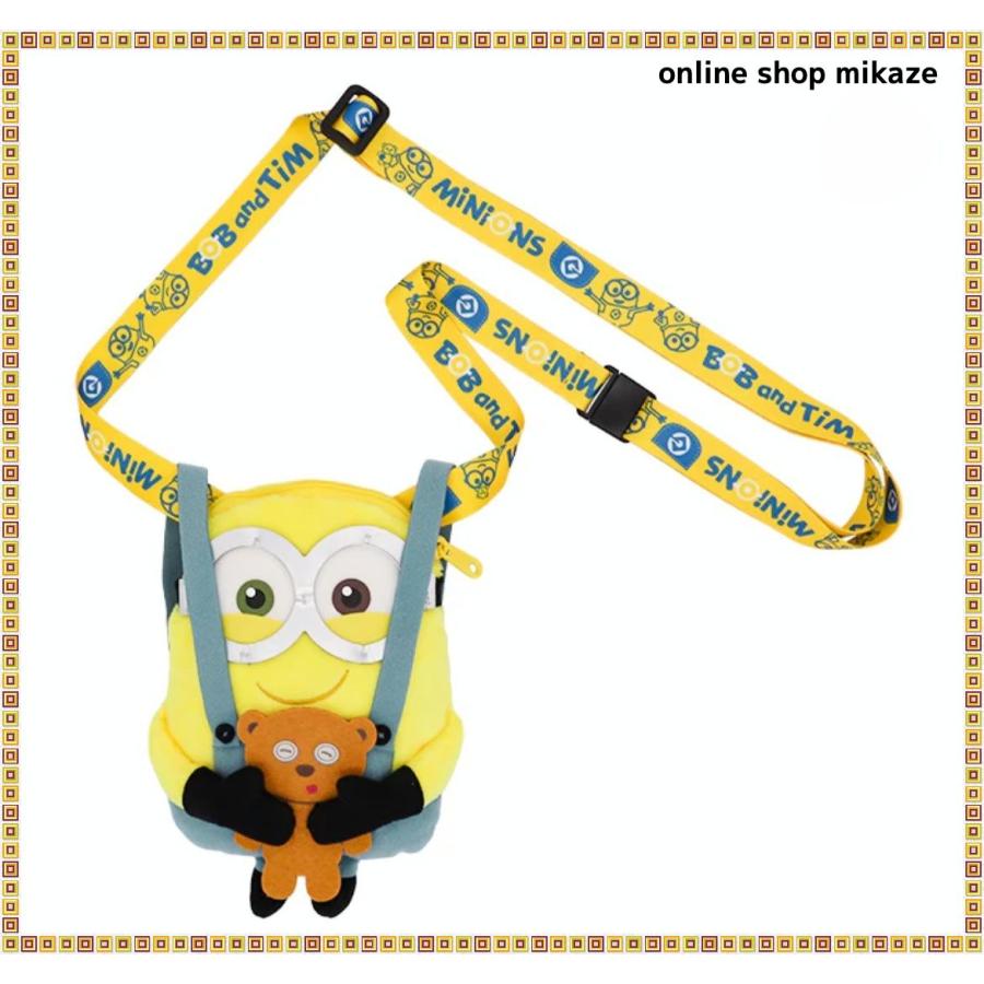 USJ ミニオン ぬいぐるみパスケース ボブ&ティム お土産 グッズ ユニバ