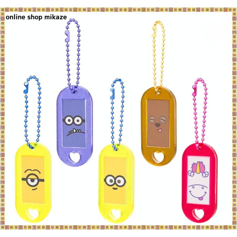 USJ ミニオン キーチェーン 5個セット お土産 グッズ ユニバ 公式