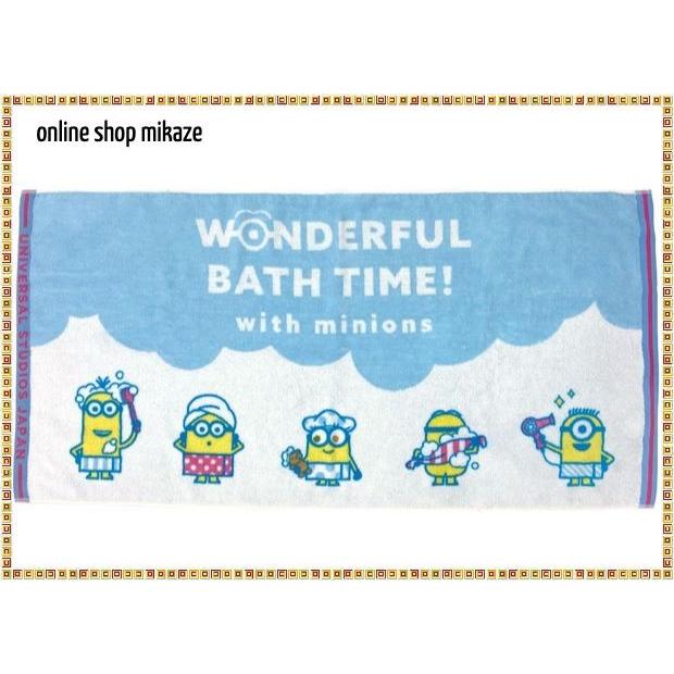 Usj ミニオン ミニバスタオル お土産 グッズ ユニバ 公式 Usj Min Bathtowel Online Shop 海風 通販 Yahoo ショッピング