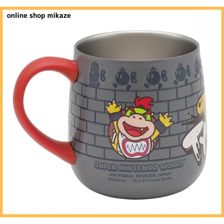 USJ 任天堂 スーパーマリオ 真空ステンレスマグ クッパ 蓋つき