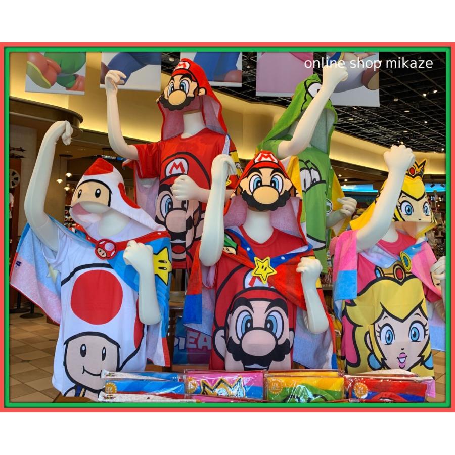Usj 任天堂 スーパーマリオ フード付きタオル 全4種類 お土産 グッズ 公式 Usj Nintendo Hooded Towel 4 Online Shop 海風 通販 Yahoo ショッピング