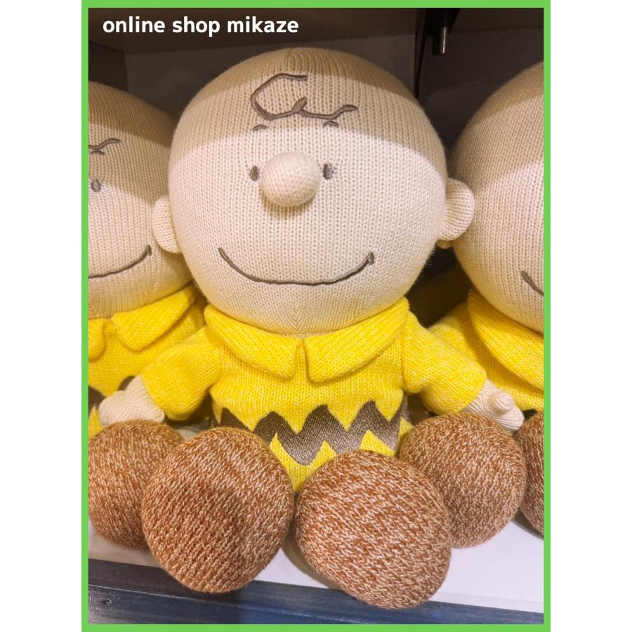 USJ スヌーピー ぬいぐるみ Cozy Knit チャーリーブラウン お USJ スヌーピー ぬいぐるみ Cozy Knit チャーリーブラウン お