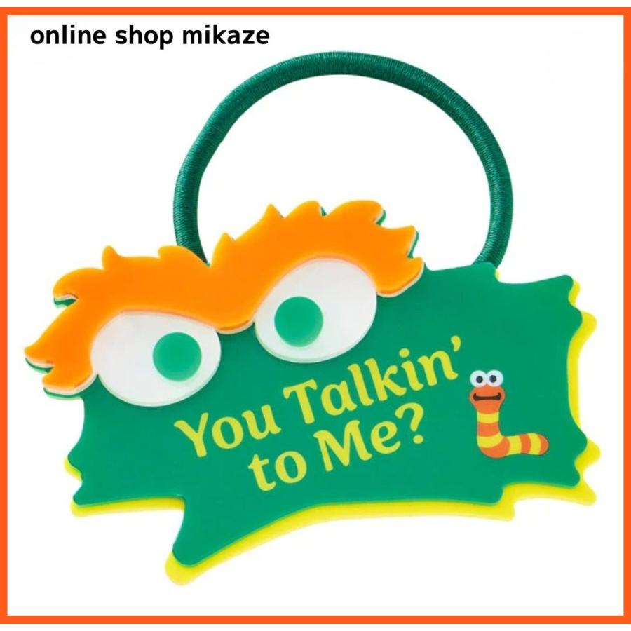 USJ セサミストリート ヘアゴム付きクリップ オスカー お土産