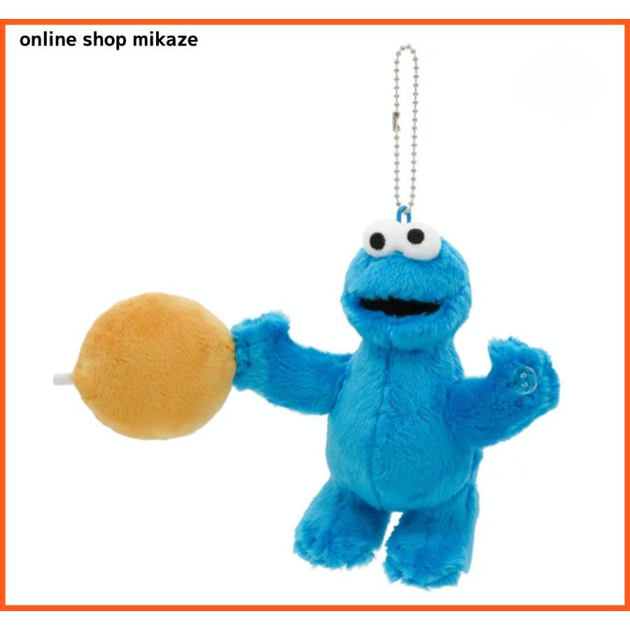 USJ セサミストリート ぶらさがりぬいぐるみキーチェーン クッキー
