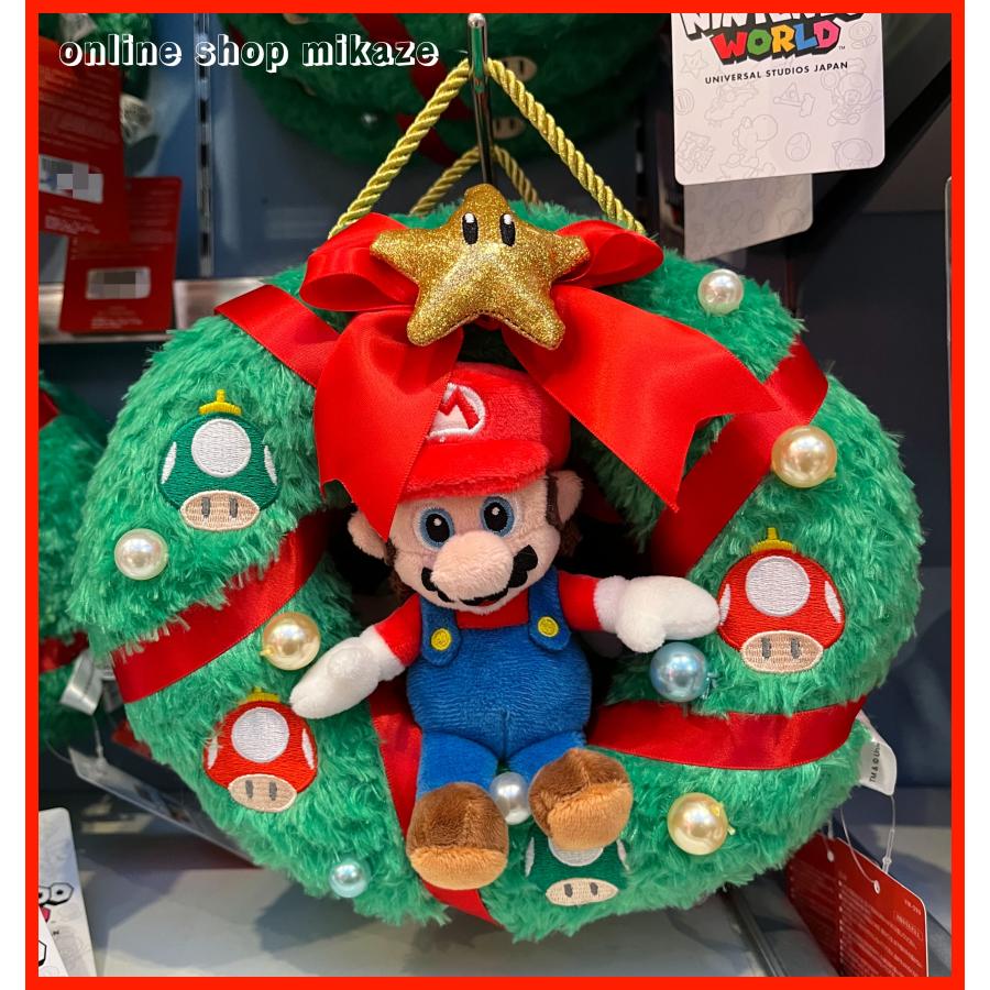 Usj クリスマス 任天堂 クリスマスリース お土産 公式 グッズ Usj X22 Nin Wreath Online Shop 海風 通販 Yahoo ショッピング