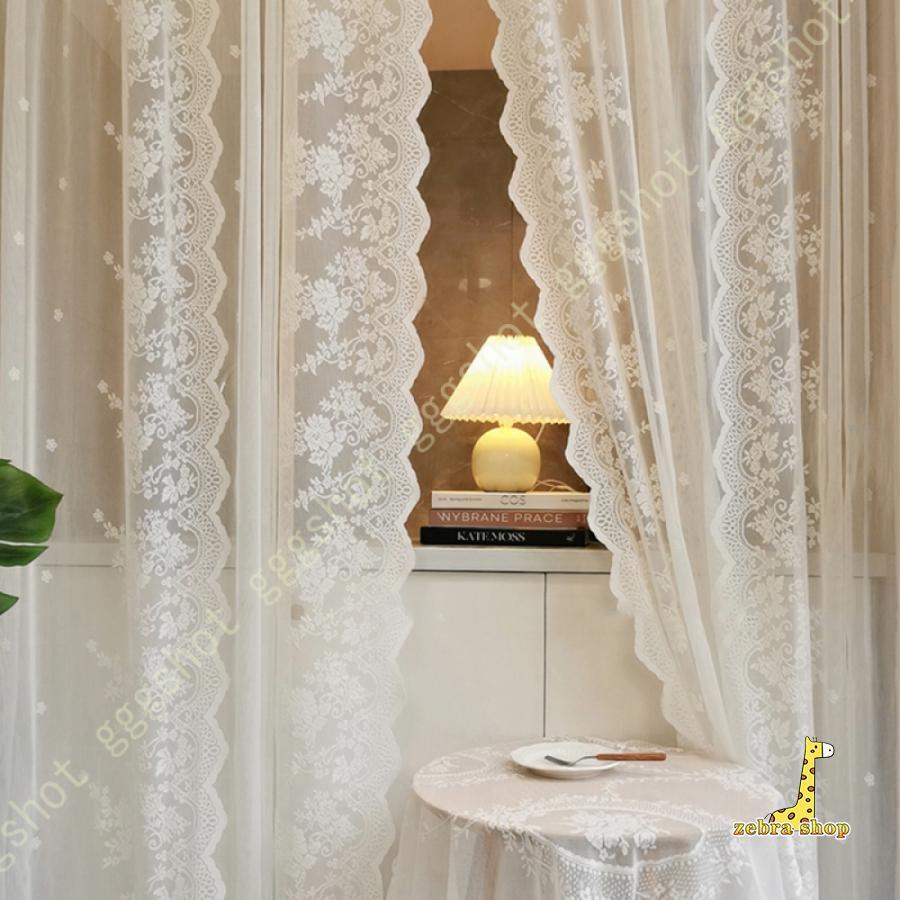 リネン アンティークレース カーテン／のれん 貴婦人 女性 リネン アンティークレース カーテン／のれん 貴婦人 女性 リネン