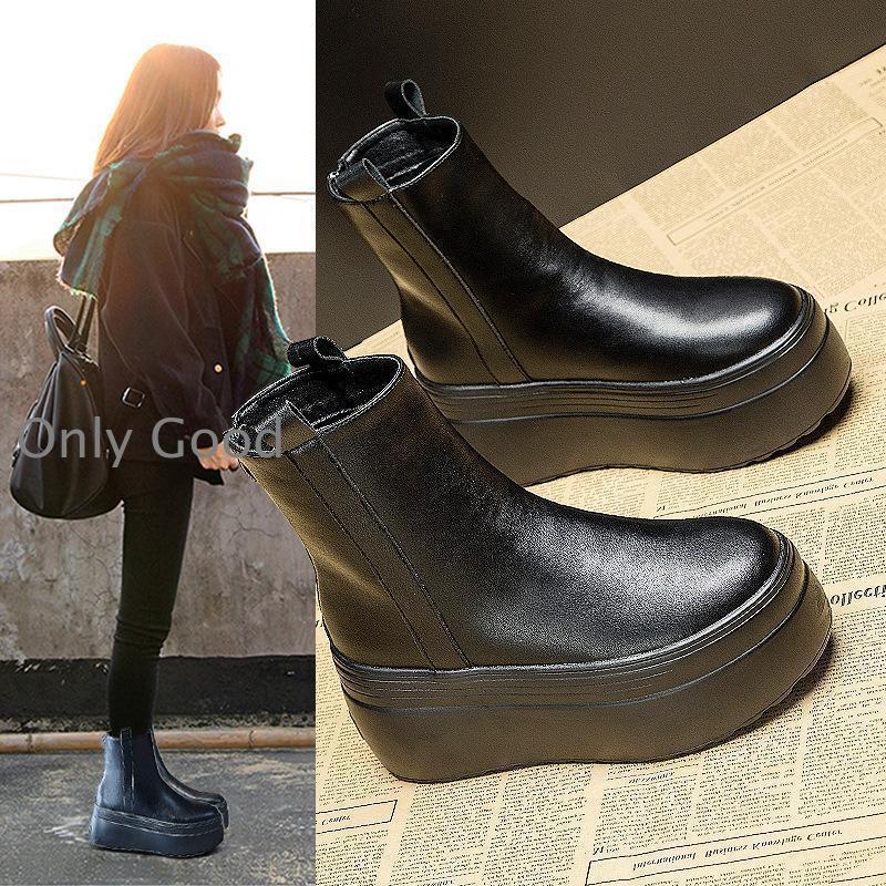 ブーツ レディース ショートブーツ エンジニアブーツ 厚底ブーツ バックルベルト 太ヒール 黒 バイク用ブーツ ぺたんこ 疲れない 歩きやすい ブーツ レディース ショートブーツ エンジニアブーツ 厚底ブーツ