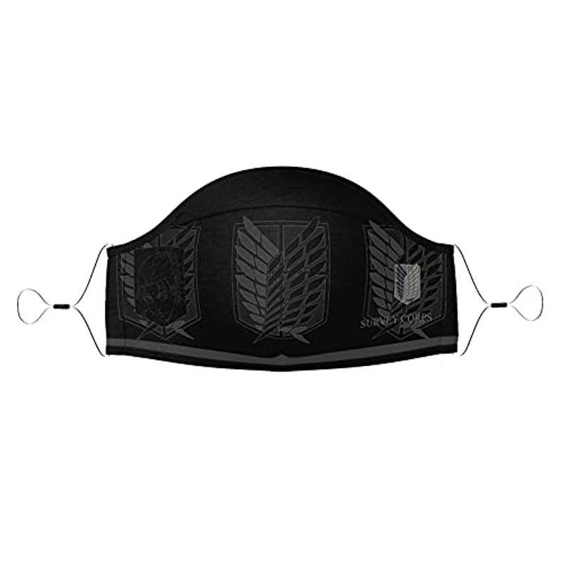 進撃の巨人 エレン 黒 マスク エンブレム Sedistudio Com Au