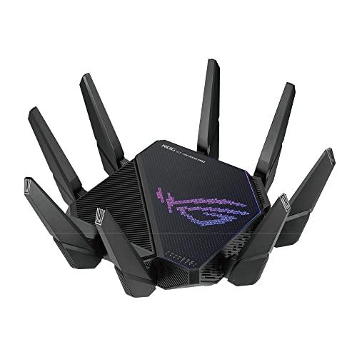 ASUS WiFi ROG Rapture GT-AX11000 Pro 無線 ルーター 最新規格WiFi6 4804+4804+1148Mbps v6プラス対応トライバンドゲーミング。 10G&2.5G WAN/LANポ