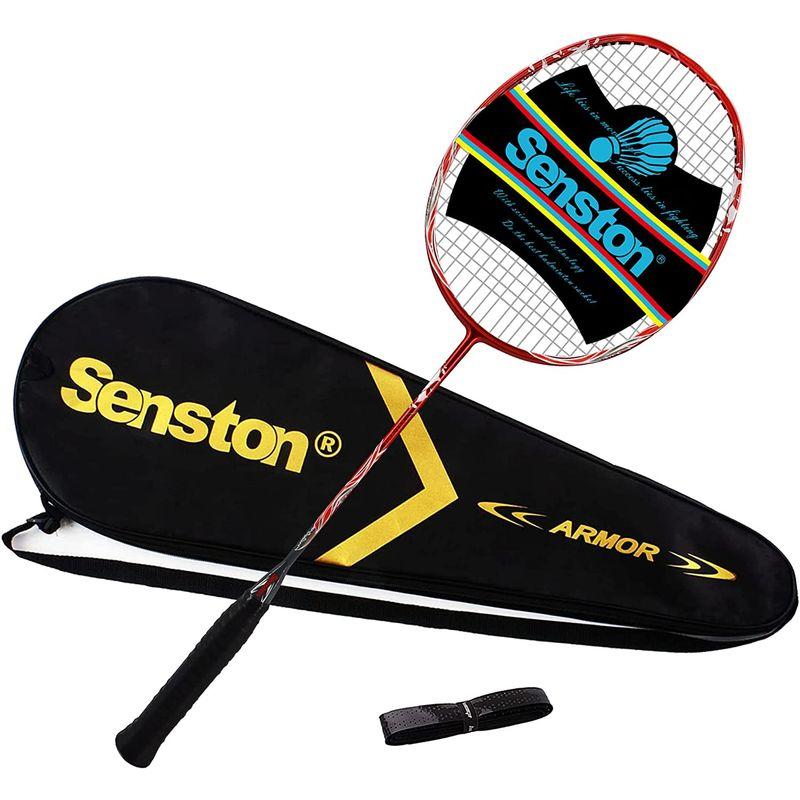税込?送料無料】【税込?送料無料】Senston N90フェザーラケット、6 U軽量フェザーラケット、プロ100%オールカーボンフェザーラケット、グリップ付き バッグ ツキネコ ステイズオン オリーブグリーン 19953-051