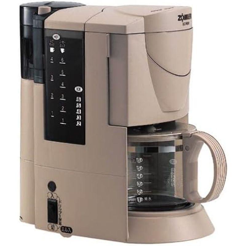 ZOJIRUSHI　珈琲通　コーヒーメーカー　ハーブカカオ　EC-VE60-TK　(ミルつき)