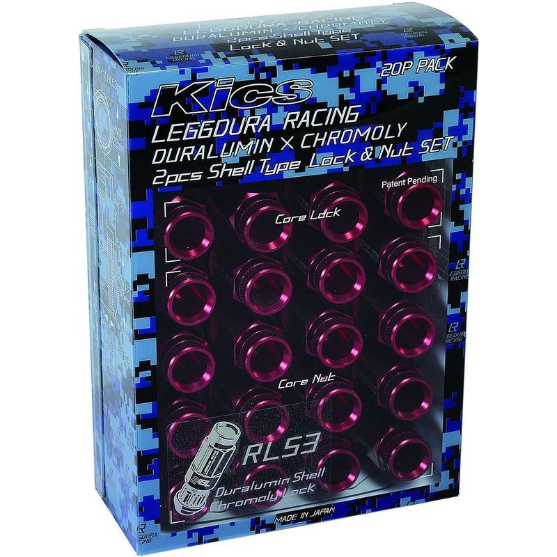 KYO-EI(協永産業)　LEGGDURA　RACING　Shell　Type　Lock　レデューラレーシン　Set(RL53)　Nut