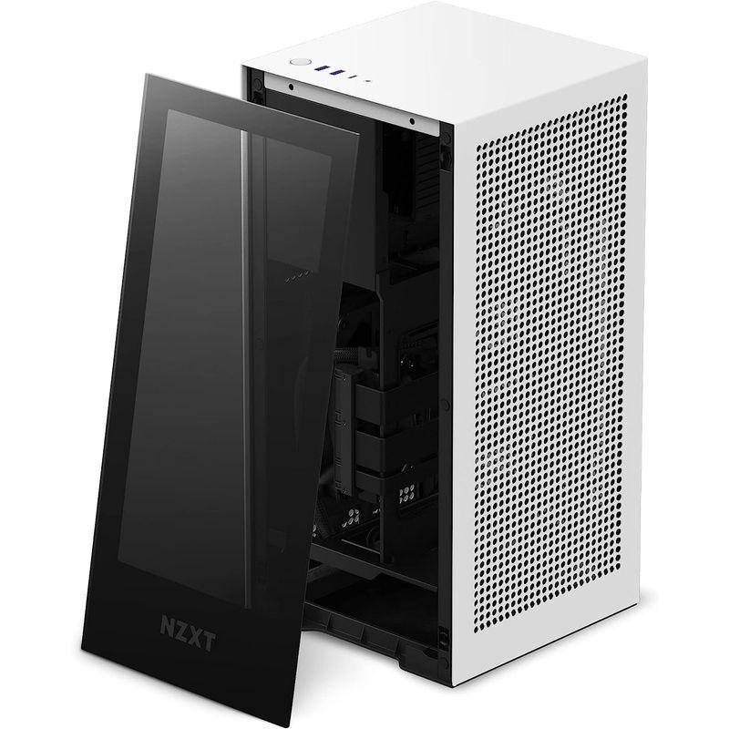 NZXT H1 Version2 PCケース コンパクト WHITE 電源、簡易水冷付属 CS