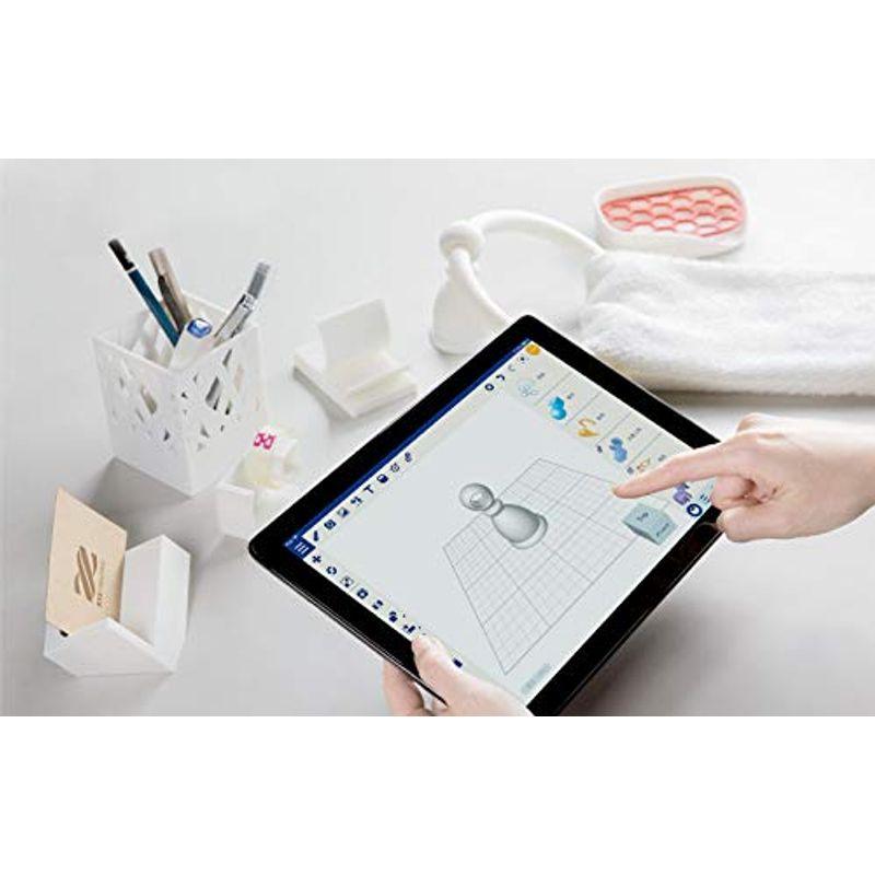 XYZプリンティングジャパン 3Dプリンター ダヴィンチ Mini W ホワイト 国内サポート付 組立済み Wifi接続 オートキャリブレ  3Dプリンター