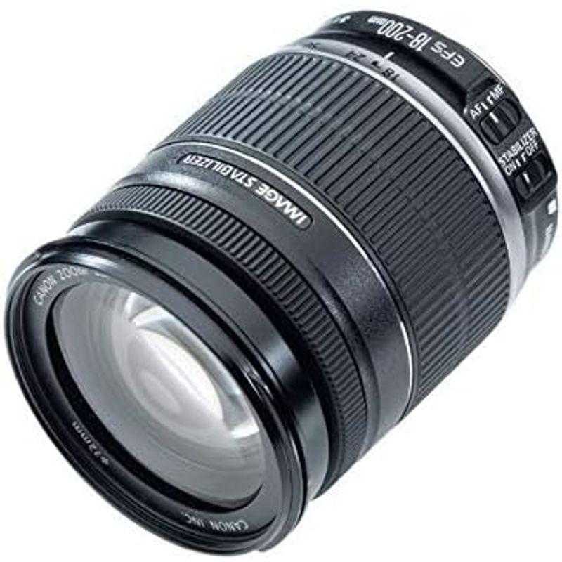 国産品 CANON 望遠ズームレンズ EF-S18-200mm - カメラ