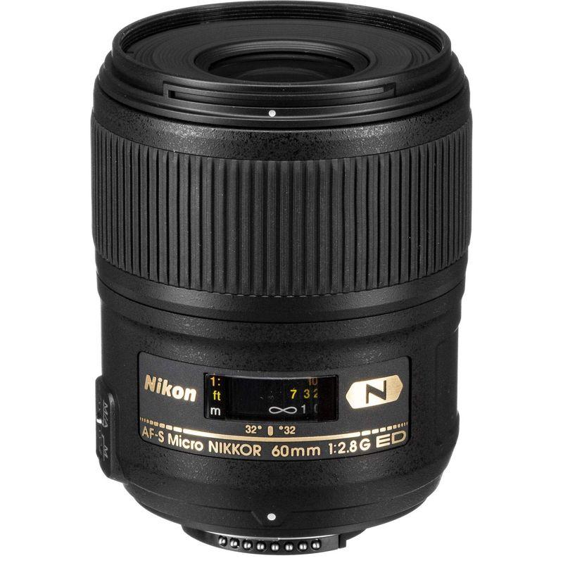 Nikon AF-S FX Micro-NIKKOR 60mm f/2.8G ED Fixed Zoom Lens with