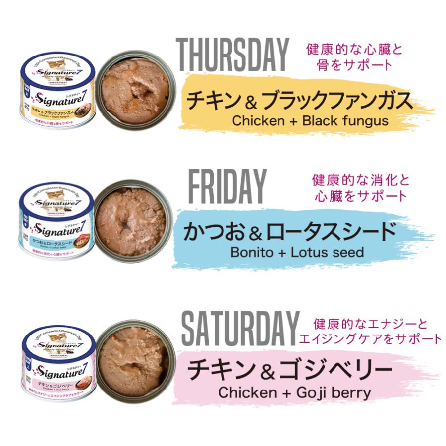 Signature7（シグネチャー7） 愛猫用 ウイークリーパック パティタイプ