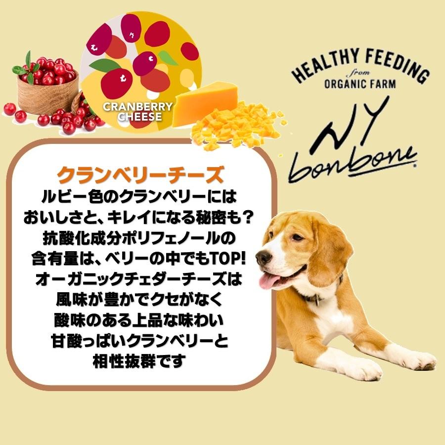 NY BON BONE 犬用おやつ クランベリーチーズ 80g【正規品】｜onlineshop｜03