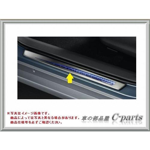 TOYOTA 純正部品PRIUSα プリウスアルファ スカッフイルミネーション