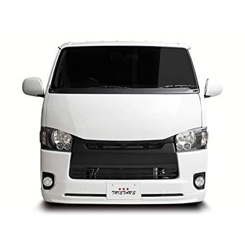 【ハイエース レジアスエース 200系 標準ボディ用】エアロ ボンネット バッドフェイス （TRISTARS製 スチール 未塗装品）(28559円)