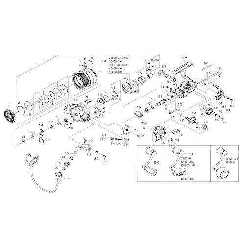 ダイワ Daiwa 純正パーツ 19 レグザ Lt5000d Cxh ハンドル 部品番号 78 部品コード 1h2b38 h2b38 A B07tzs9x43 2118 ネットショップケン 通販 Yahoo ショッピング