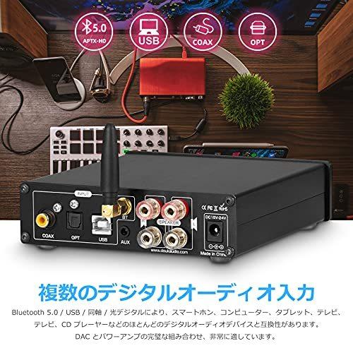 商いNobsound C100 HiFi COAX DAC OPT デジタルアンプ Bluetooth 5.0