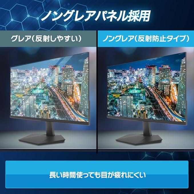 【100Hz×VAパネル】21.5インチ モニター フルHD ノングレア HDMI VGA VESA対応 チルト調整 FaCLOSS FC-22MT 1年保証 |  | 04