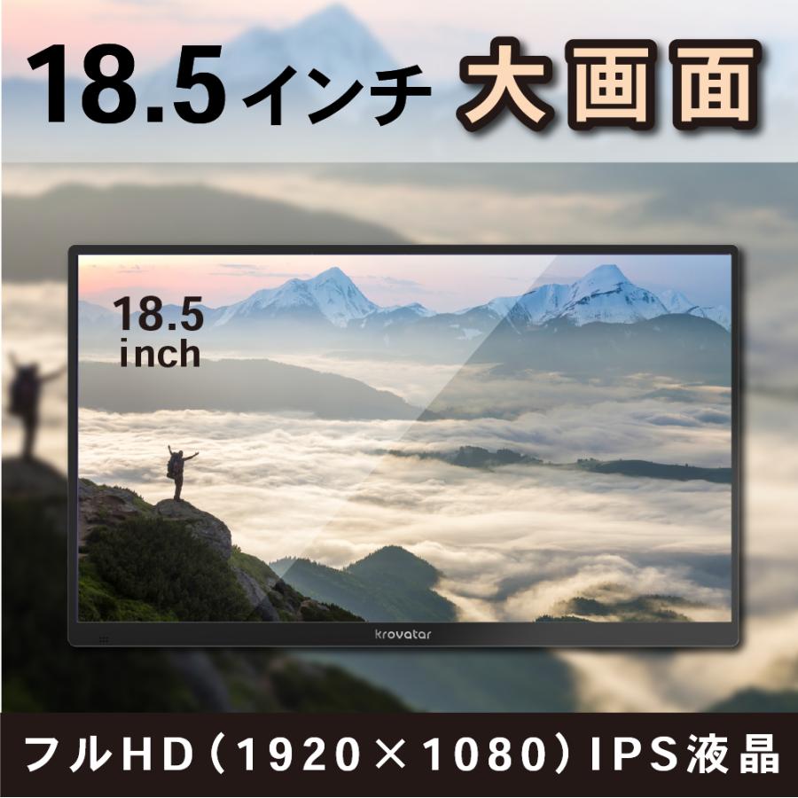 18.5インチ ポータブルブルーレイプレーヤー フルHD HDMI入力対応 Blu