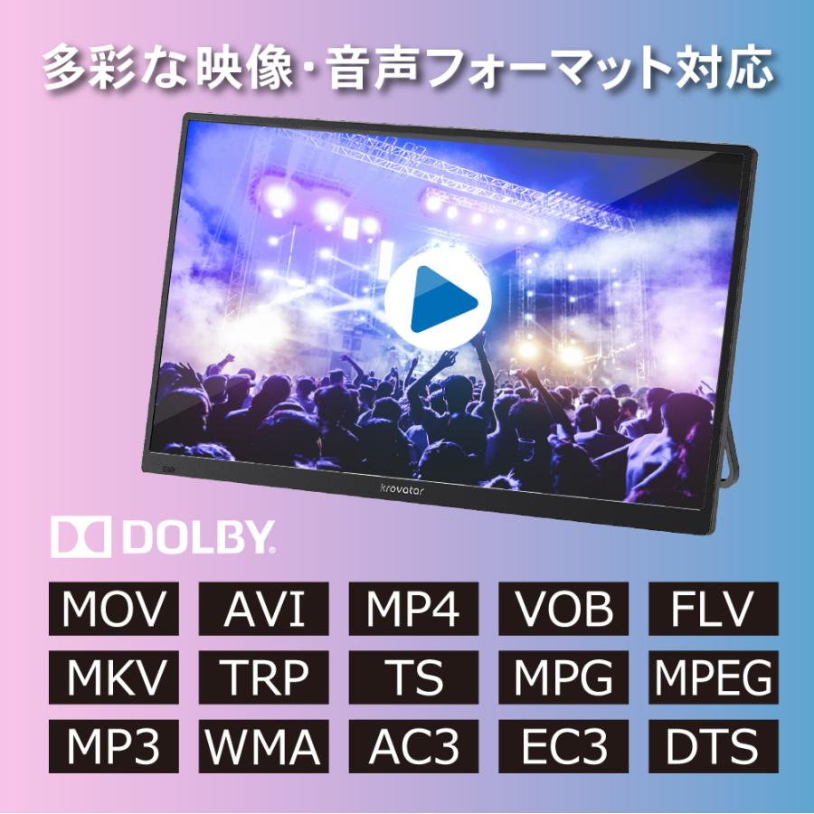 ポータブルブルーレイプレーヤー 18.5インチ ポータブルブルーレイプレーヤー フルHD HDMI入力対応 Blu