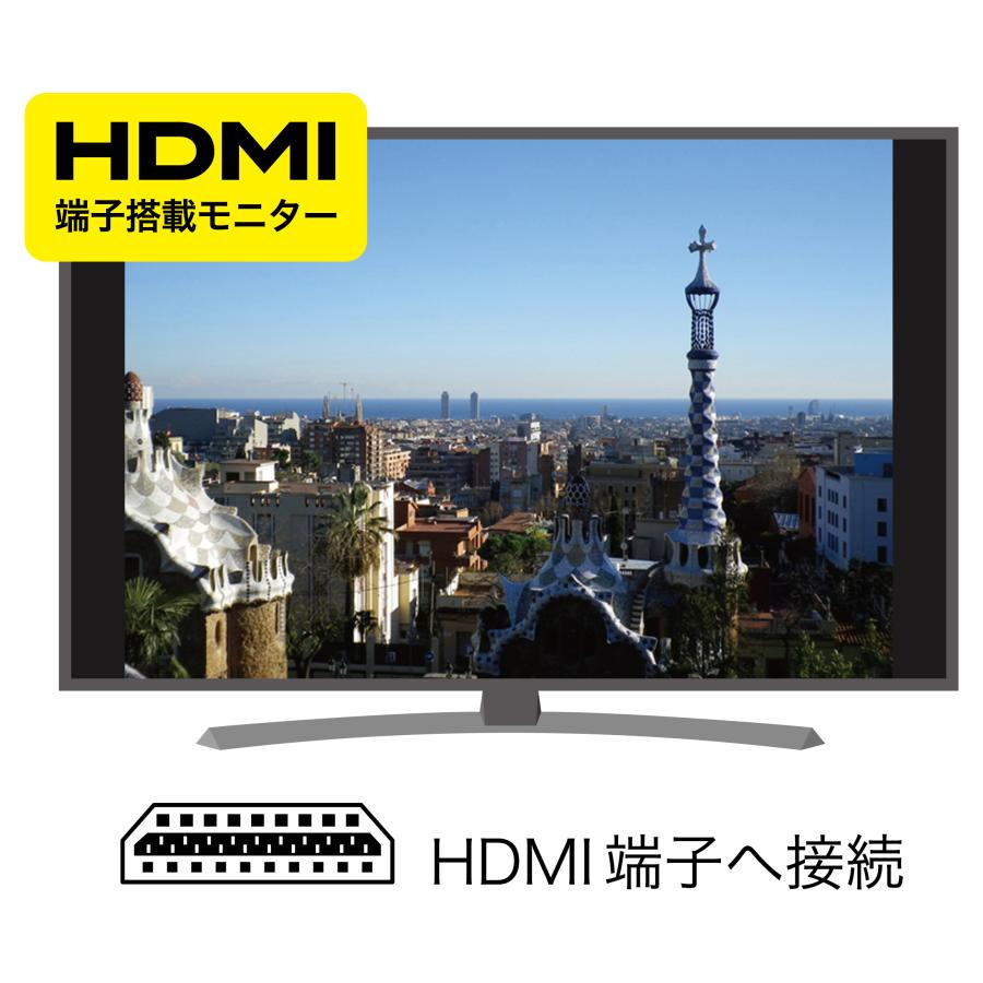 スマホ iPhone テレビに映す 無線 ミラーリング HDMI 接続 ワイヤレス ミラスクリーン V-MCS01 Android iPad対応 | VERTEX STYLE | 01