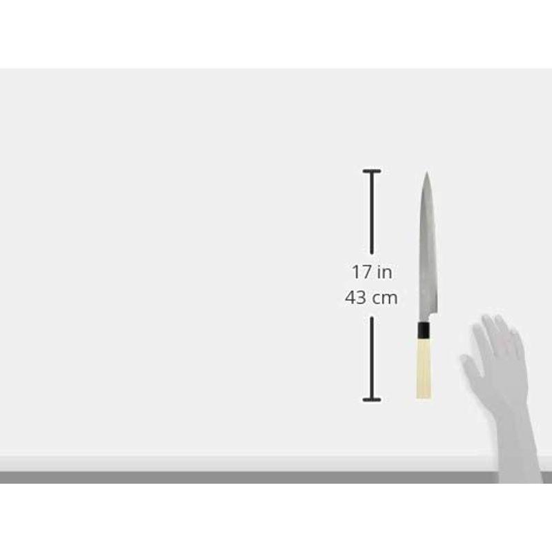 兼松(Kanematsu) 特撰 柳刃庖丁 27cm 兼松作 安来鋼|onlinestore-carrera|02