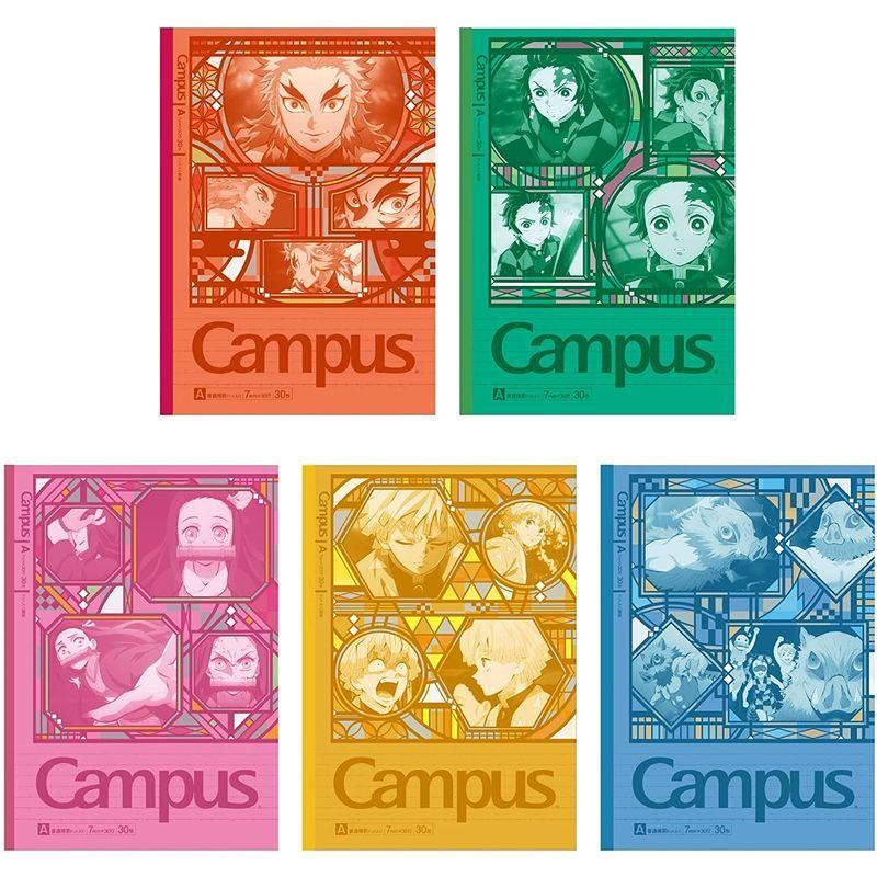 訳あり商品 ショウワノート 鬼滅の刃 キャンパス ノート ドット入り罫線 A罫 5冊パック ノート Tebingtinggiperangicovid19 Tebingtinggikota Go Id