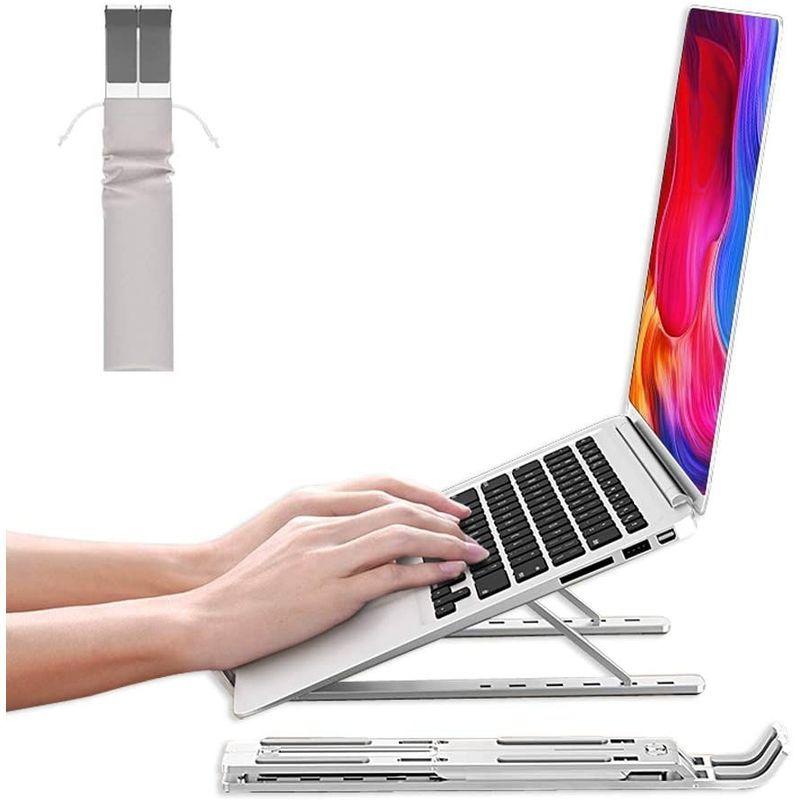 ノートパソコン スタンド Pcスタンド Bleakteir タブレットスタンド ラップトップスタンド 全国組立設置無料 折りたたみ式 角度 アルミ合金製 高さ