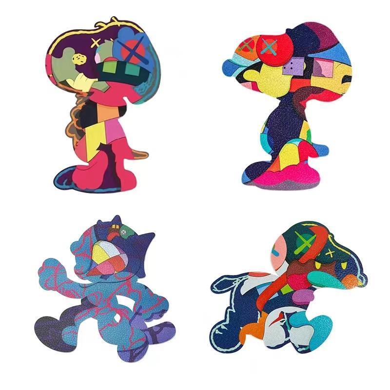 パズル スヌーピー ジグソーパズル kaws おしゃれ 知育玩具 コラボ 不規則パズル 1000ピース ストレス発散 70*54cm｜onlinestorekouta｜04