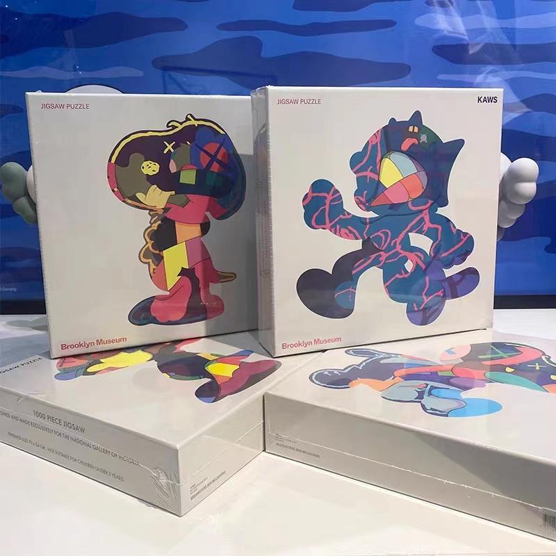 パズル スヌーピー ジグソーパズル kaws おしゃれ 知育玩具 コラボ 不規則パズル 1000ピース ストレス発散 70*54cm｜onlinestorekouta｜07